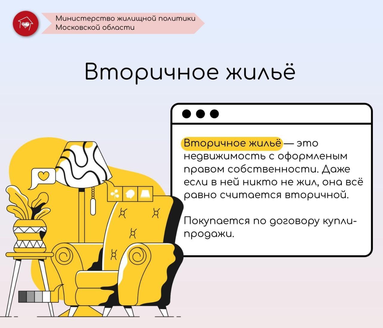 Жителям Подмосковья рассказали о нюансах покупки жилья на первичном или  вторичном рынке | РИАМО